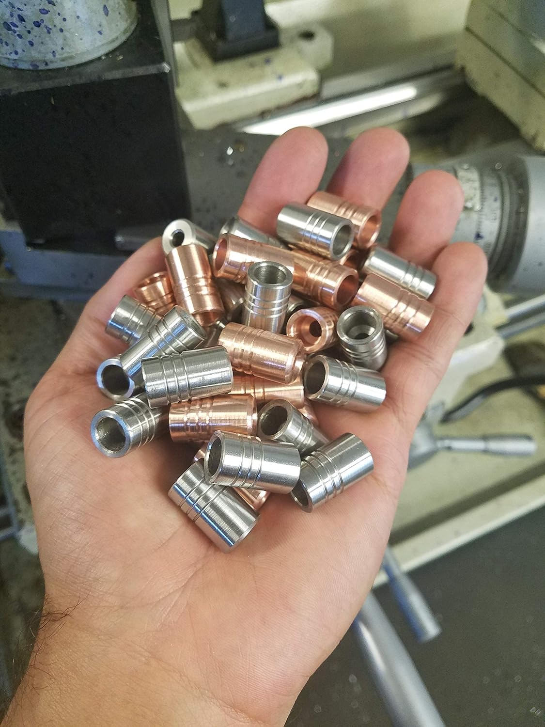 BEGLERI - STAINLESS STEEL - HAND MACHINED EDC GREEK WORRY FIDGET BEADS - MADE IN THE USA - GIFTS FOR MEN - Image 3